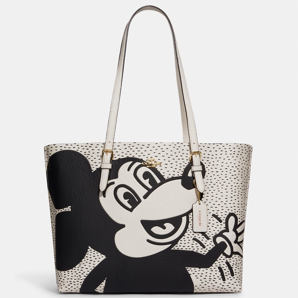 Coach X Disney Mickey Mouse X Keith Haring Mollie Tote